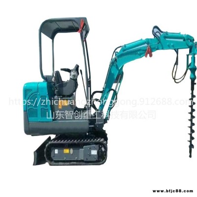 智創zc-1 液壓挖掘機 挖掘機 迷你挖掘機 液壓挖掘機 果園微型挖掘機