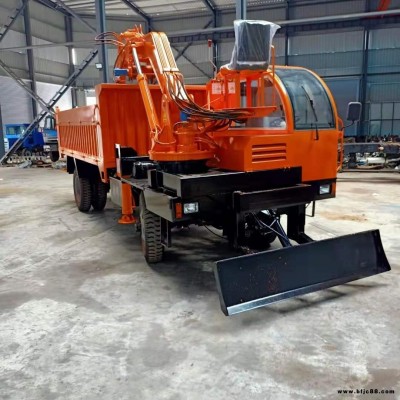 廠家供應(yīng)小型農(nóng)用隨車挖掘機  定制大馬力四驅(qū)車載式挖掘機