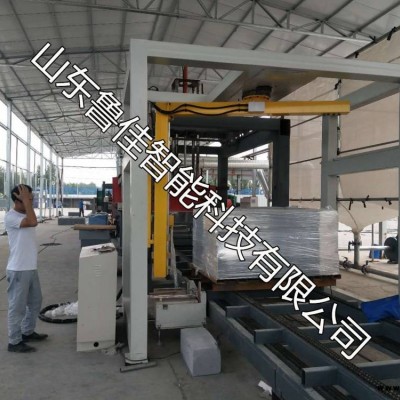 標(biāo)磚紅磚耐火磚產(chǎn)套包裝機(jī)魯佳智能