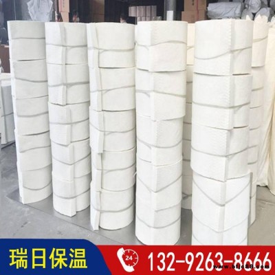 生產陶瓷纖維保溫棉 耐高溫硅酸鋁 瑞日 容重硅酸鋁卷氈 5公分防火氈