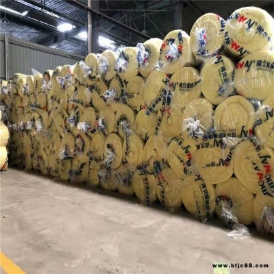 金威超細離心玻璃絲棉 鋁箔貼面鋼結構用玻璃棉卷氈 電廠耐高溫保溫棉
