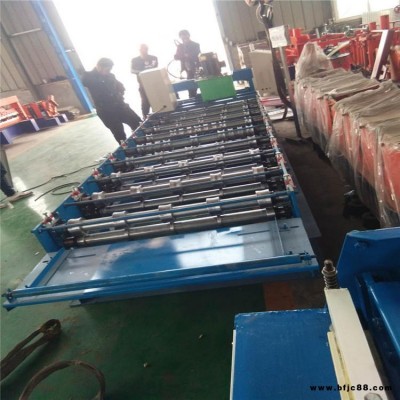 河南鄭州840/900壓瓦機 角馳壓瓦機 大圓弧橫掛板設備實體廠家亞峰機械