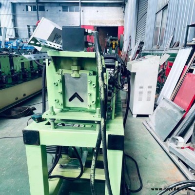 角鐵槽鋼沖孔機 鍍鋅角鋼壓瓦機 角鐵機 企華機械廠家