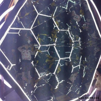 黃金萬花筒 魔幻鏡面 大型萬花筒美陳定制 眾暖道具租賃出售