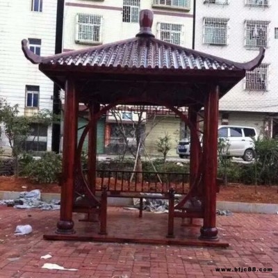 園林涼亭 石亭子 藝磊石雕 廣場休閑石涼亭 畢勝木業(yè)質量保障