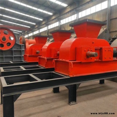 750x500型對輥式破碎機砂巖粉碎機龜紋石對輥制砂機