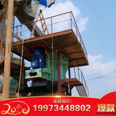 沃力工廠現貨花崗巖制砂機 大理石液壓開箱制砂機  鵝卵石制砂機