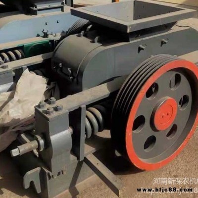 新保農 大理石一體制制砂機  四齒對輥制砂機 電動驅動 可定制