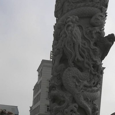 廠家直銷供應大理石柱墩石雕石墩柱礎石雕柱子墩柱礎石