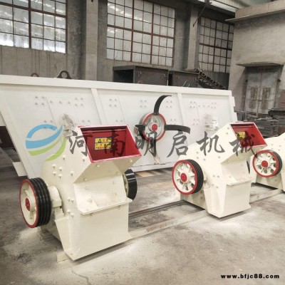 長期供應800x600型花崗巖錘式破碎機 移動錘式制砂機  明啟河卵石打砂機  風化石甩錘打砂機 不易磨損