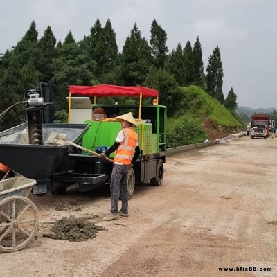 潤沃多功能路肩石滑模成型機圖片 現澆路沿石滑膜機多錢一臺