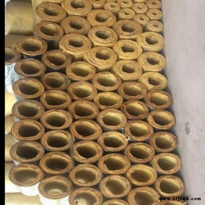 硬質巖棉管 華磊 手工巖棉保溫管 憎水巖棉復合管廠家生產