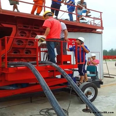 路邦機械門式雙路拔管機 預應力橡膠管拔管機 橡膠管自動抽拔機廠家
