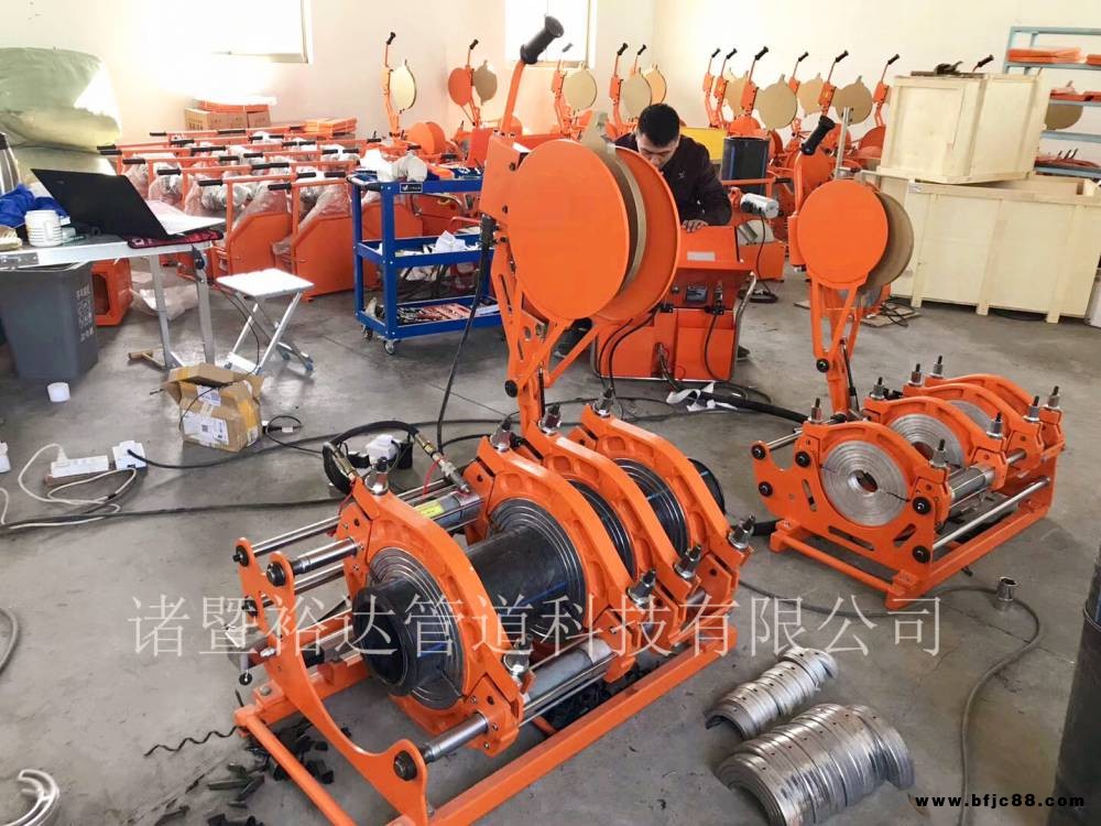 濟南全自動pE管熱熔焊機pe管全自動熱熔焊機裕達T廠家