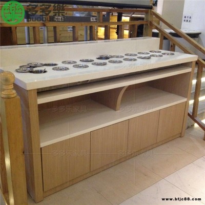大理石靠墻醬料臺，人造石帶LED燈異形調味臺，餐廳火鍋店人造石酌料臺佐料臺，酒店酒樓橢圓形調料臺，可按要求定做