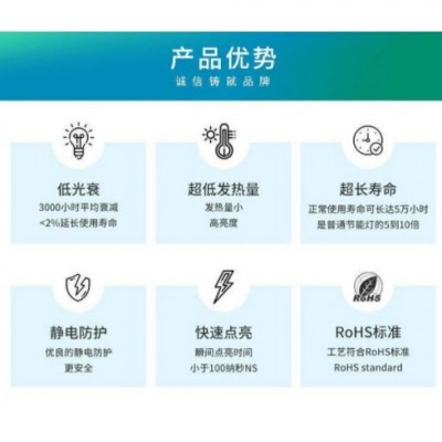 5050紅黃翠綠三色貼片led燈珠 高亮 RYG全彩 七彩SMD LED發光管