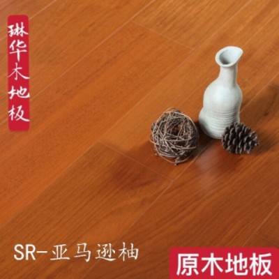 批發(fā)地板 亞馬遜柚木地板 天然環(huán)保原木地板 廠家直供實(shí)木地板