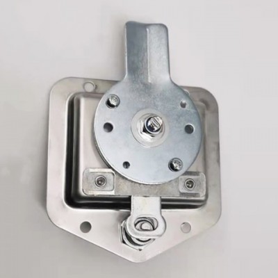 廠家供應(yīng)MS857工具箱鎖不銹鋼方型轉(zhuǎn)舌鎖機(jī)箱面板鎖集裝箱T型盒鎖