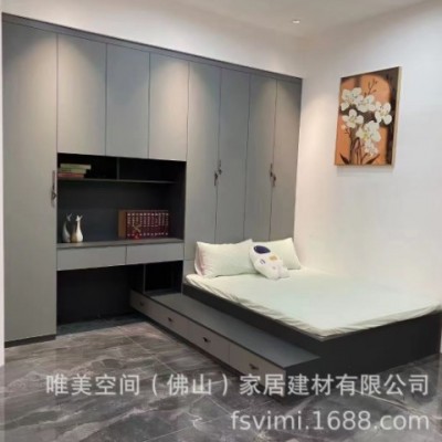輕奢簡約鋁合金衣柜臥室整體衣櫥金屬組合儲物柜時尚環(huán)保全鋁家具