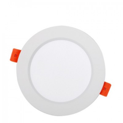 全鋁led筒燈黑色嵌入式天花燈6W9W12W20W全白工程孔燈超薄4寸12cm