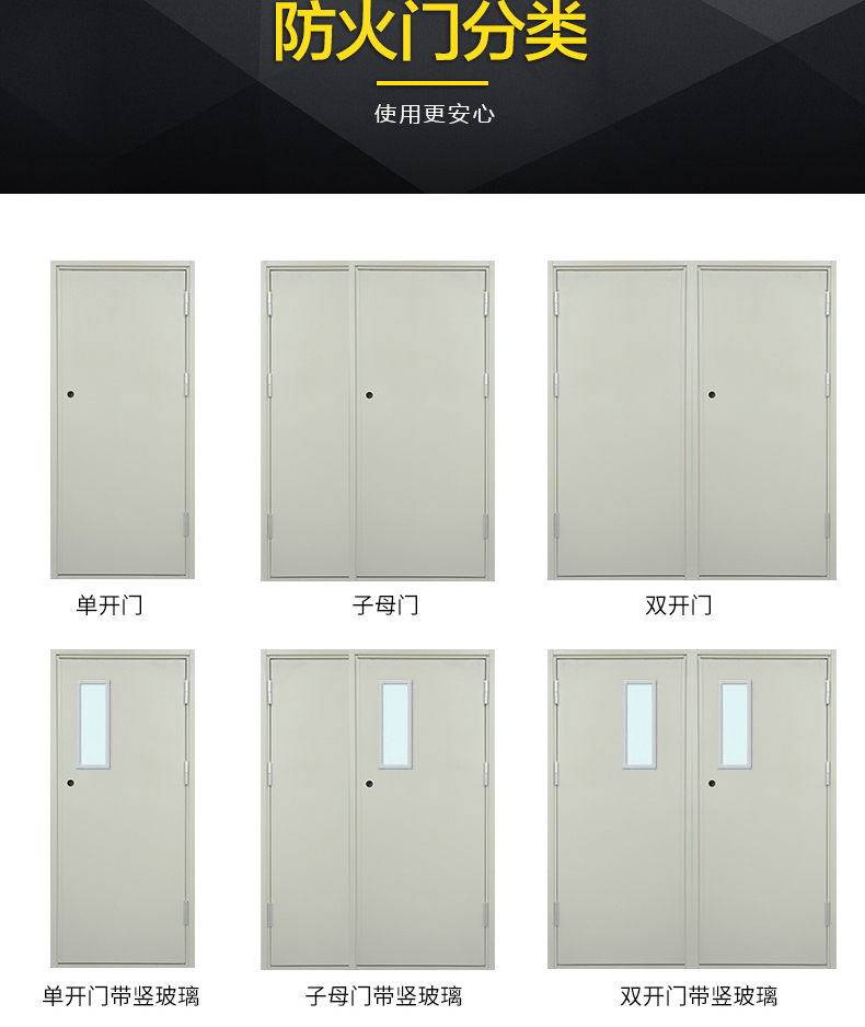 廠家定制鋼質(zhì)甲級防火門 消防通道鋼質(zhì)門 隔熱防火門示例圖7
