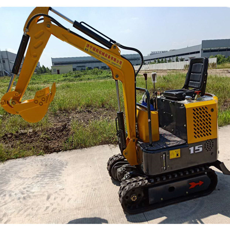 生產橡膠履帶小型挖掘機 微型挖掘機 各種型號超小型挖掘機廠家示例圖4