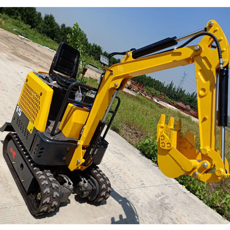 生產橡膠履帶小型挖掘機 微型挖掘機 各種型號超小型挖掘機廠家示例圖1