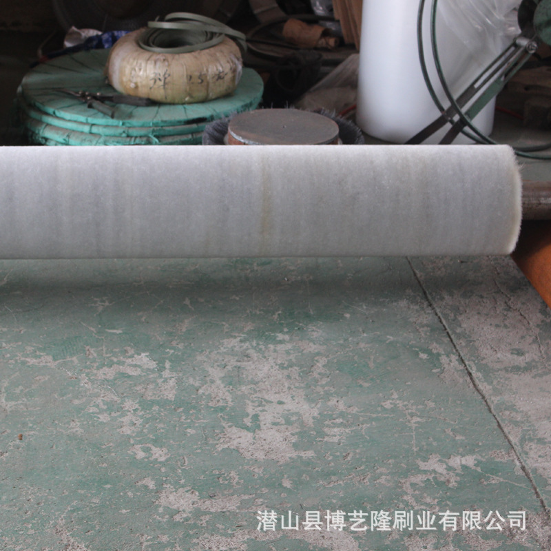 廠家直銷各種尼龍絲毛刷輥 拉絲毛刷輥 木地板鋼絲刷輥 質量保證示例圖12