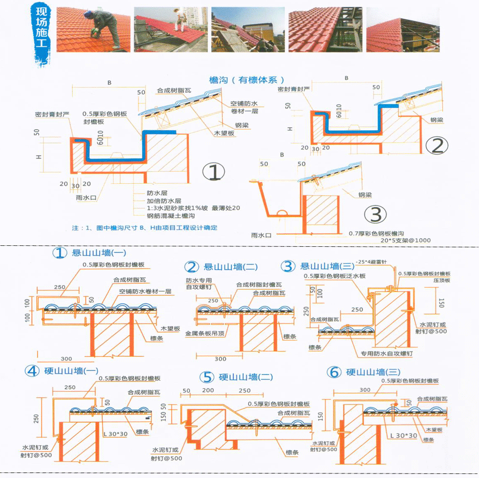 批發成都古建筑仿古樹脂琉璃裝飾瓦ASA材質3.0mm厚示例圖15