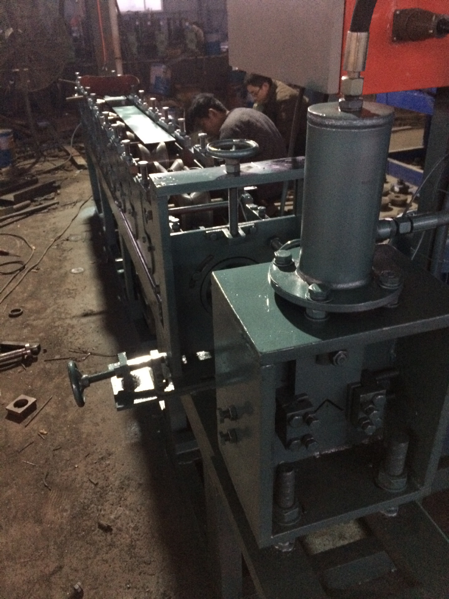 山東吉福隆角鐵成型設備 角鋼滾壓機 各種規格 厚度0.1mm-10mm示例圖9