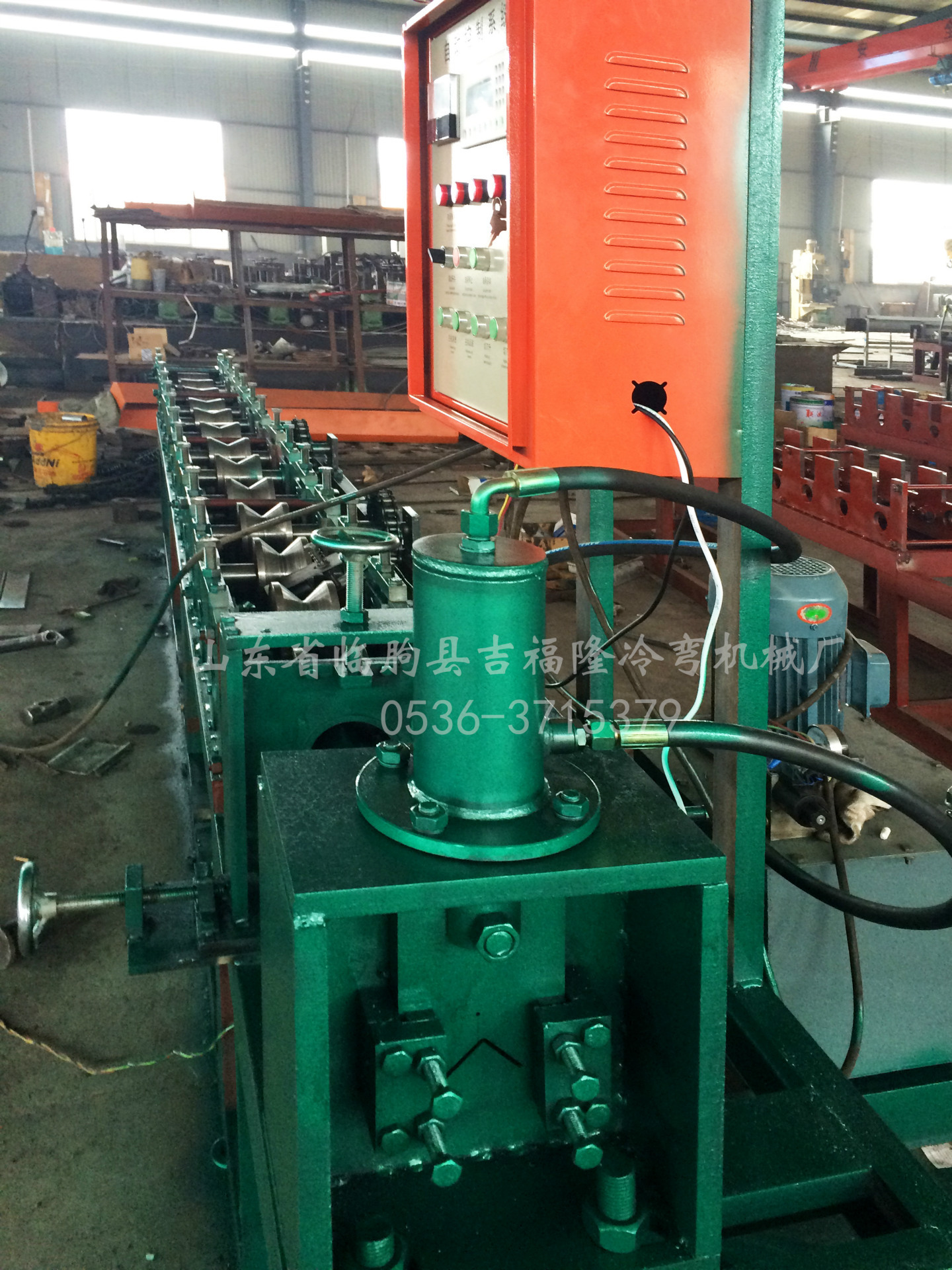 山東吉福隆角鐵成型設備 角鋼滾壓機 各種規格 厚度0.1mm-10mm示例圖7