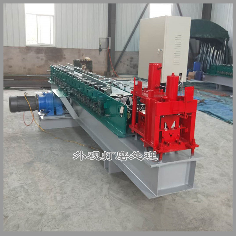 角鐵機(jī) 全自動角鋼設(shè)備 帶沖孔三角鐵成型機(jī) 冷軋機(jī) 角鋼機(jī)示例圖17