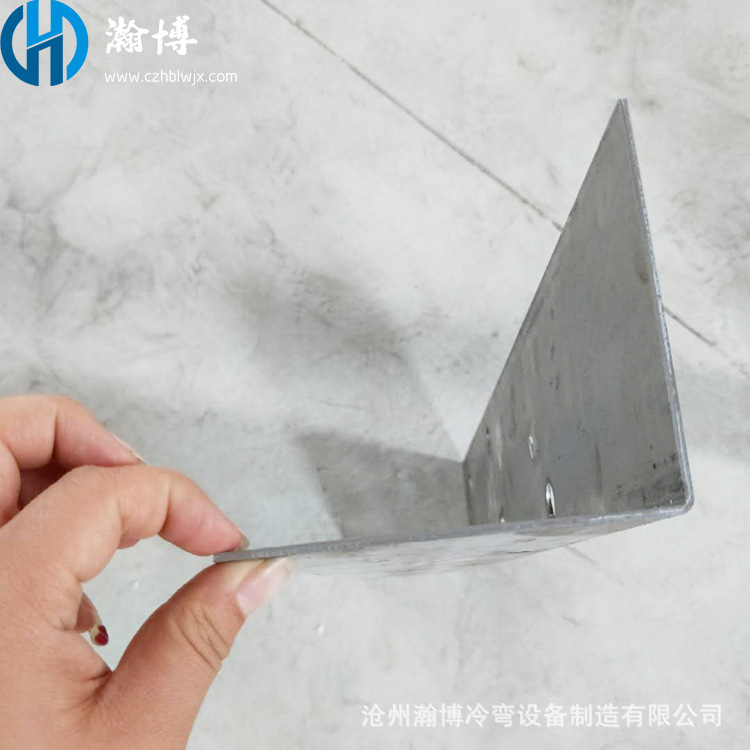 角鐵機(jī) 全自動角鋼設(shè)備 帶沖孔三角鐵成型機(jī) 冷軋機(jī) 角鋼機(jī)示例圖8