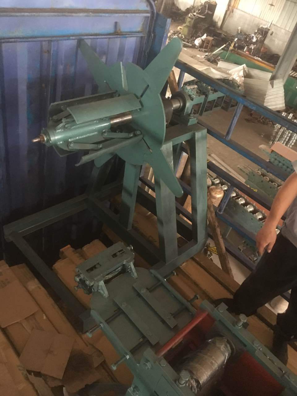 吉福隆角鋼成型機 角鐵生產線示例圖5