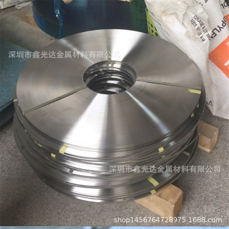 供應高品質 304 316精密超薄鋼帶  430BA面 430鏡面不銹鋼帶示例圖6