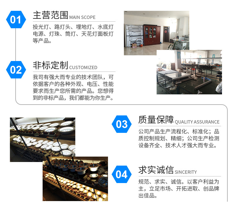 一體式led筒燈5W/3寸酒店客廳7.5開孔簡約射燈LED天花燈筒燈示例圖19