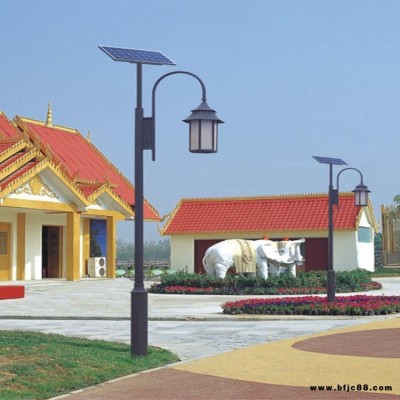 旭可照明廠家直銷LED太陽(yáng)能庭院燈  園林景觀路燈 小區(qū)庭院燈  xk-8503