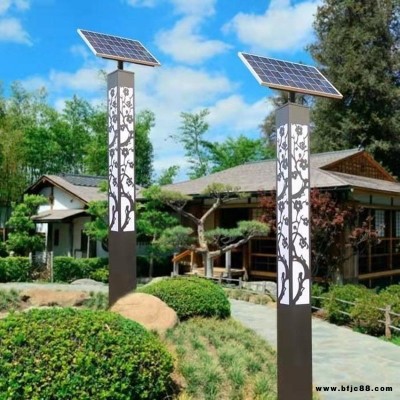 綠森芒 太陽能景觀燈 HXZ-TYNJGD-1 3米4米LED太陽能景觀燈 廠家