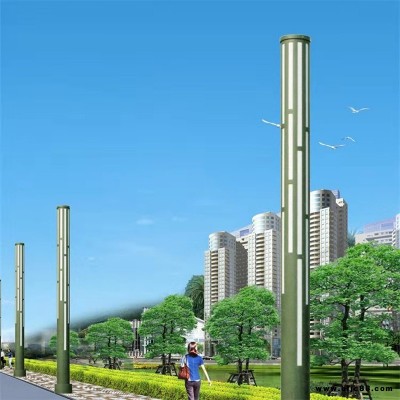 景觀燈 戶外廣場3米LED方形景觀庭院燈 廠家