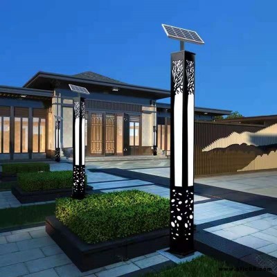 太陽能景觀燈 景區戶外3米4米方形路燈 廠家