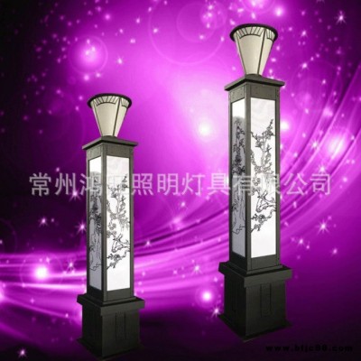 方形景觀燈定制 LED庭院燈路燈高桿燈中桿燈草坪燈 鴻旺照明燈具 公園廣場(chǎng)園林別墅路燈 可定制