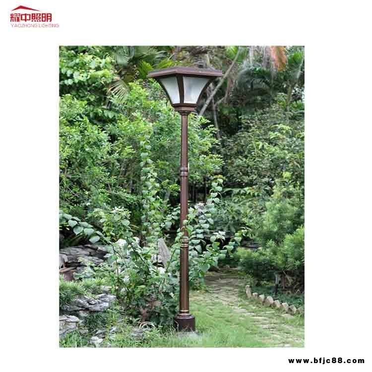戶外花園景觀燈廣元庭院燈燈頭    廣場(chǎng)LED路燈廠家    庭院燈廠家定制
