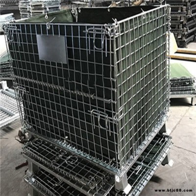 鑫同諾可堆垛鍍鋅倉儲籠   TN-A-7-03 緊固件蝴蝶籠  鋼絲網熱鍍鋅倉儲籠