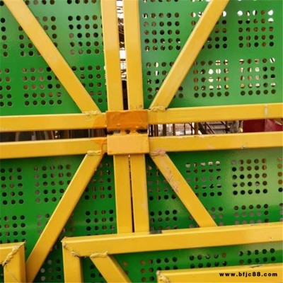 拼接爬架網效果圖 建筑鋼立網連接件 各種全鋼架體沖孔網 國凱