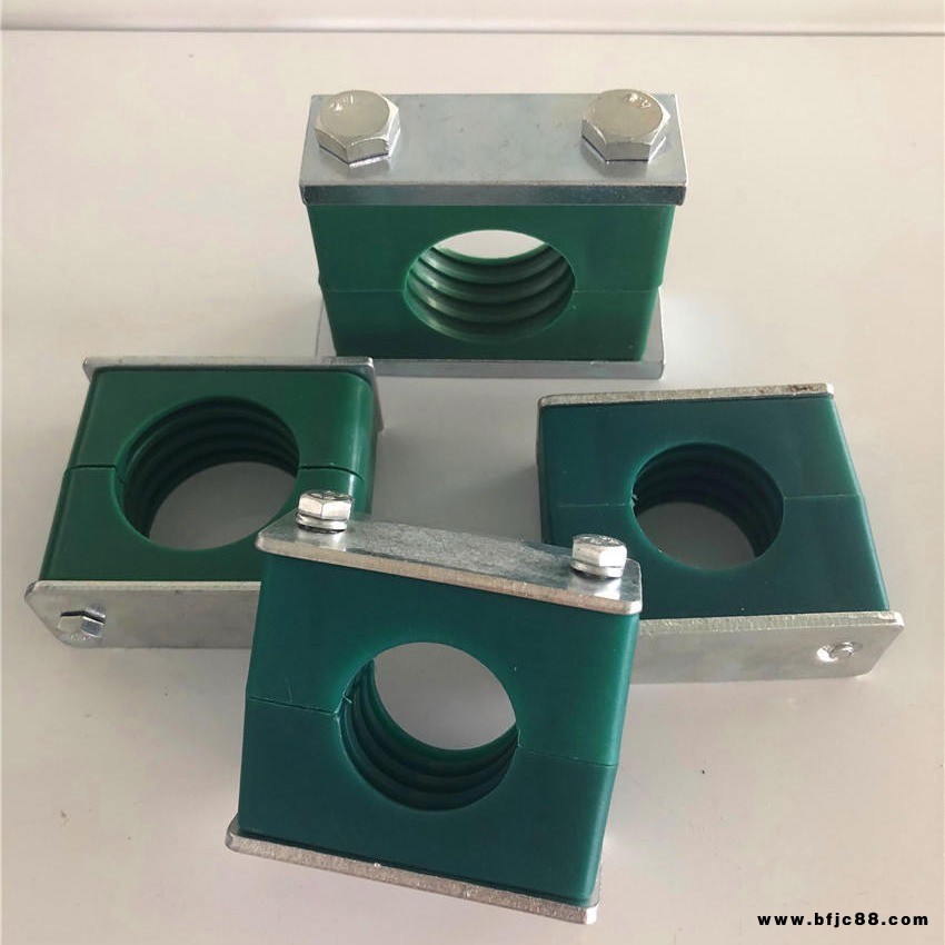 南京飛森供應TLPG3輕型塑料管夾單孔外六角液壓管夾船用油管卡緊固件固定管夾6-76mm液壓管夾油管管夾