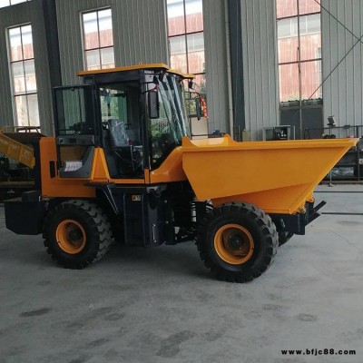 奧萊自卸礦用蹦蹦車挖掘裝載機 輪式工礦翻斗車一件批發(fā) FC-20高強度工礦翻斗車