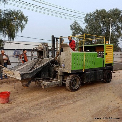 輪式路緣石成型機 自走式路緣石輪式成型機 路肩攔水帶輪式滑膜機
