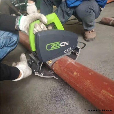 恒軒 小型液壓不銹鋼管切割機 消防管鍍鋅管切割機 ZD-220電動切管器