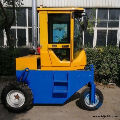 華睦廠家出售輪式糞便堆肥翻拋機 中小型養殖場糞便翻耙機 2300型全封閉輪式翻拋機