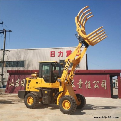 油剎式裝載機(jī) 廠家供應(yīng)養(yǎng)殖用抓木機(jī) 裝載機(jī)輪式抓木機(jī) 日力重工